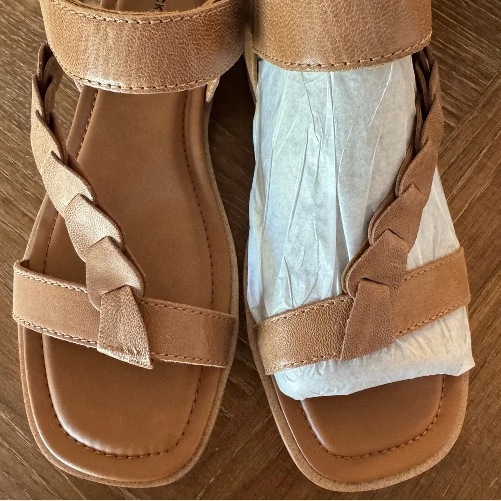 Lucky Brand Natany sandals in latte (tan) 8.5M - Picture 4 of 11